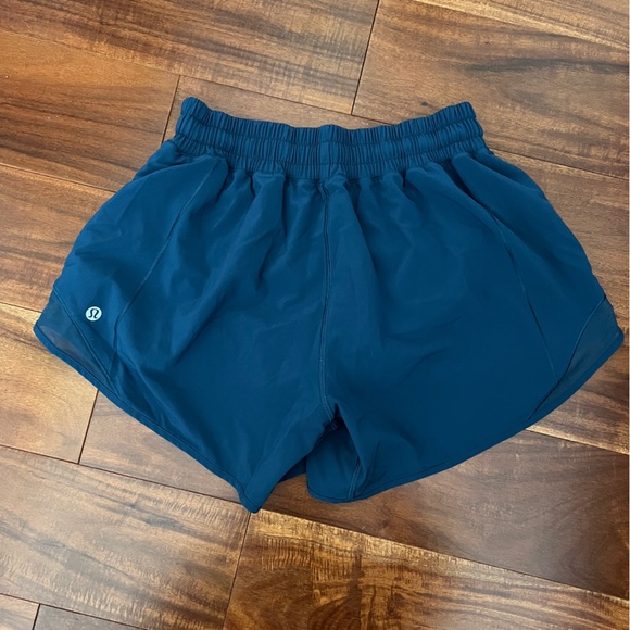 LULULEMON Blue Running Shorts - Picture 2 of 2